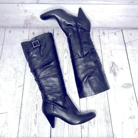 Nine West Shoes - Nine West Black Buckle Boots
